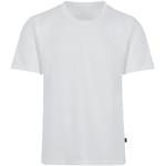 T-shirts Trigema blancs en coton à manches courtes à manches courtes à col rond Taille XXL look fashion pour homme 