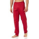 Pantalons de pyjama Trigema rouges en jersey Taille XL classiques pour homme 