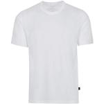 T-shirts à manches courtes Trigema blancs enfant look fashion 