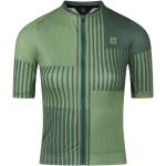 Maillots de cyclisme Triple2 vert olive en polyester Taille XL pour femme 