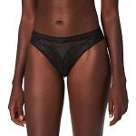 Strings taille basse Triumph Beauty-Full Darling noirs Taille XL look fashion pour femme en promo 