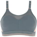 Brassières de sport Triumph Triaction Control Lite grises respirantes éco-responsable Taille L pour femme 