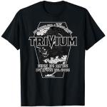 T-shirts noirs Trivium Taille S classiques pour homme 