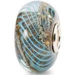Trollbeads Blue Grooves TGLBE-20283 Perle en verre, taille unique, Verre, Pas de gemme