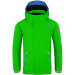 Vestes de ski Trollkids vert clair enfant coupe-vents respirantes avec poche forfait look fashion 