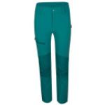 Pantalons de randonnée Trollkids turquoise en shoftshell look fashion pour femme 