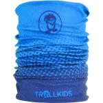 Écharpes tube Trollkids bleues en polyester enfant en promo 