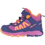Chaussures de randonnée Trollkids mauve en caoutchouc imperméables Pointure 34 look fashion pour enfant 