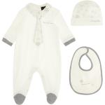 Accessoires de mode enfant Monnalisa blanc crème en coton Taille naissance pour garçon en promo de la boutique en ligne Monnalisa.com/fr 