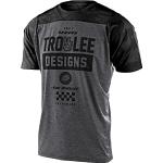 Maillots de cyclisme Troy Lee Designs gris en polyester Taille S look fashion 