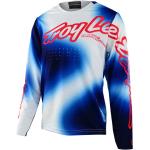Maillots sport Troy Lee Designs bleus en polyester enfant respirants 