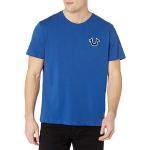 T-shirts True Religion bleus à logo à motif Bouddha à manches courtes à manches courtes à col rond Taille XXL look fashion pour homme 