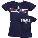 TruffleShuffle T Shirt Femme Top Gun Charlie