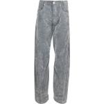 Jeans droits Trussardi gris en coton mélangé délavés Taille XL W30 L36 classiques pour homme en promo 