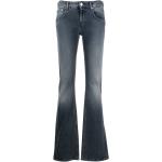 Jeans évasés Trussardi bleus en coton mélangé stretch W25 L28 pour femme en promo 