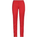 Jeans taille basse Trussardi rouges en coton Taille 3 XL pour femme 