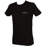 T-shirts Trussardi noirs à manches courtes à manches courtes à col rond Taille S look fashion pour homme 