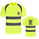 T-shirts à imprimés jaune fluo à logo en polyester en lot de 1 Taille XXL look fashion pour homme 