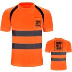 T-shirts à imprimés orange à logo en polyester en lot de 1 Taille XL look fashion pour homme 