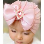 Chapeaux en satin à strass pour bébé en promo de la boutique en ligne Aliexpress.com 