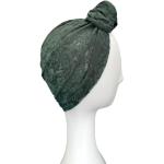 Headbands vert foncé en dentelle look fashion pour femme 