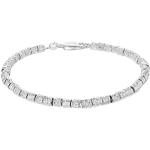 Tuscany Silver Fine Necklace Bracelet Anklet Argent 925/1000 Ronde 19 Centimeters Pour Femme