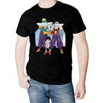 TusPersonalizables T-shirt en coton Dragon Ball Super Gohan Picoro et Pain, Noir , XL