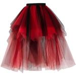 Jupes à rayures Babyonline dress rouges en tulle Audrey Hepburn Tailles uniques rétro pour femme 