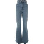 Jeans évasés Twinset bleus en denim stretch Taille 3 XL look fashion pour femme 