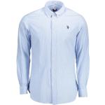 Chemises U.S. Polo Assn. bleues Taille XXL look casual pour homme 