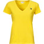 T-shirts U.S. Polo Assn. jaunes Taille XL pour femme 