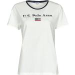 T-shirts U.S. Polo Assn. blancs Taille M pour femme en promo 