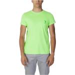 T-shirts unis de printemps U.S. Polo Assn. verts à manches courtes à col rond Taille XXL classiques pour homme 