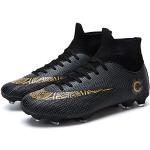 Chaussures de football & crampons noires en fibre synthétique Pointure 49 avec un talon jusqu'à 3cm look fashion pour enfant 
