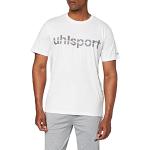 uhlsport 100210609 T-Shirt, Blanc, XL Homme