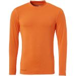 Maillots de corps Uhlsport orange en polyester Taille 3 XL pour homme en promo 
