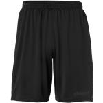 Shorts de sport Uhlsport noirs en polyester respirants Taille L pour homme en promo 