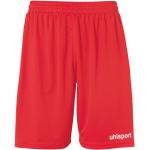 Shorts de sport Uhlsport rouges en polyester respirants Taille S pour homme en promo 