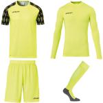 Maillot de gardien de but Uhlsport jaunes en polyester éco-responsable Taille 3 XL pour homme en promo 