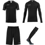 Maillot de gardien de but Uhlsport noirs en polyester éco-responsable Taille S pour homme en promo 