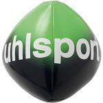 Ballons de foot Uhlsport vert fluo en polyuréthane en promo 