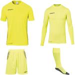 Maillot de gardien de but Uhlsport jaunes en polyester Taille XXL pour homme en promo 