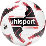 Ballons de foot Uhlsport rouge fluo en polyuréthane FIFA en promo 