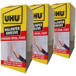 UHU - colle extra-forte pour papiers peints lourds, extra-lourds et speciaux, 180 grammes (3 x 180 Gr)