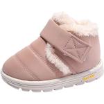 Bottes de neige & bottes hiver  roses en polaire Pointure 16,5 look fashion pour enfant 