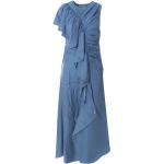 Maxis robes de soirée Ulla Johnson bleues en polyester maxi à manches courtes Taille XS look fashion pour femme 