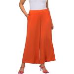 Jupes culottes Ulla Popken orange Taille XXL plus size look fashion pour femme 