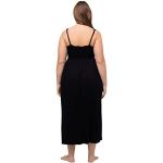 Chemises de nuit Ulla Popken noires en dentelle Taille 3 XL look fashion pour femme en promo 