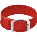 Bracelets de montre rouges en acier imperméables look fashion pour femme 