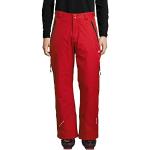 Pantalons de ski Ultrasport rouges en polyester Taille XXL look fashion pour homme 
